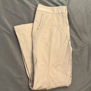 charter club slim khaki tan trouser pants